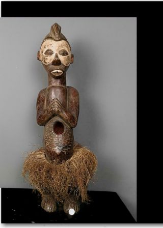 Old Tribal Large Yaka Fetish Figure - - Congo