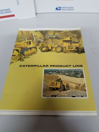 Caterpillar Product Line Brochure 1969