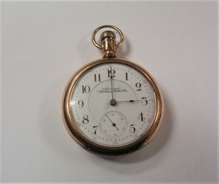 1900 Waltham 18 Size 21 Jewel Vanguard Open Face Pocket Watch Model 1892