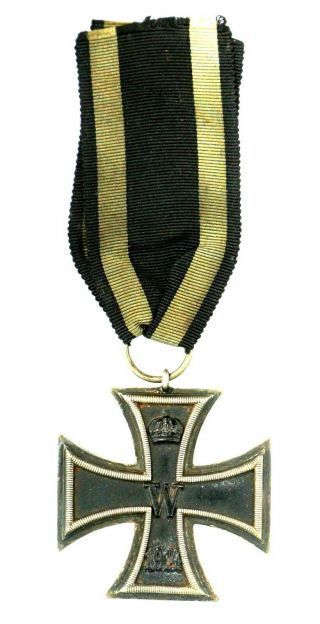 German Wwi Iron Cross 2nd Class With Ribbon