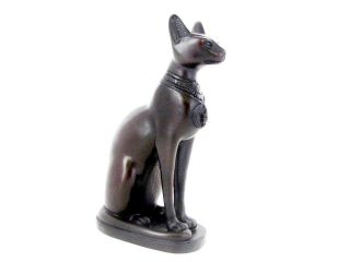 Egyptian Bastet Cat Statue Ancient Egypt Goddess Pharaoh Collectible Figurine 5 "