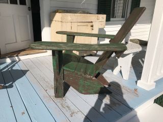Antique Adirondack Signed Dated Arts And Crafts Westport Chair 3