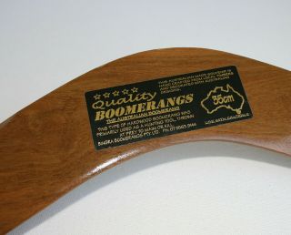 Hand Painted Australian Boomerang Wanji 3