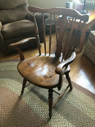 Cushman Colonial Wooden Arm Chair
