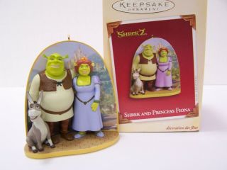 Hallmark Ornament Shrek 2 Shrek & Princess Fiona Keepsake