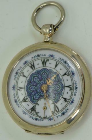 Antique Silver Pocket Watch For Ottoman Market C1860 