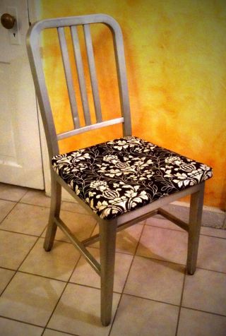 Set Of 4 Vintage Goodform | Aluminum Side Chairs 1930s For Dining