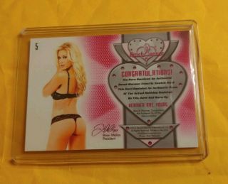 Heather Rae Young Benchwarmer 25 Years Series 2 Eclectic Swatch Card (4/5) 2
