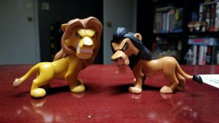 Funko Mystery Mini Disney Heros Vs Villains Lion King Simba Scar Hot Topic Exc