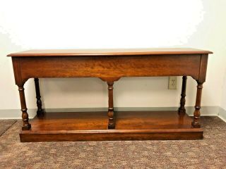 Chippendale Pennsylvania House Traditional Style Solid Cherry Console Sofa Table 3