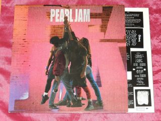 Pearl Jam - Ten - 12tr Lp - Netherlands 1991 - 1st Pressing