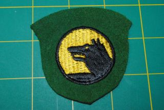 Ww1 Us Army 14th Infantry Division Patch Wool Patch 12 - 106
