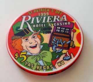 $5 Las Vegas Riviera St.  Patrick 