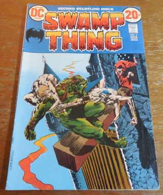 Swamp Thing 2 1972 Berni Wrightson - 9.  0 Nm - Bronze Age Classic Comic