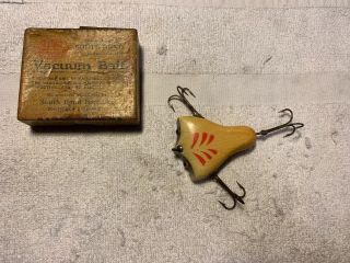 South Bend Glass Eyed Vacuum Bait Old Fishing Lure 3
