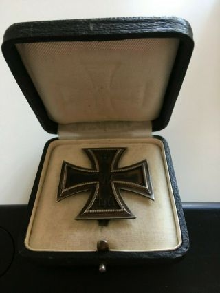 German Iron Cross Of 1914,  1st Class With Makers Mark 20