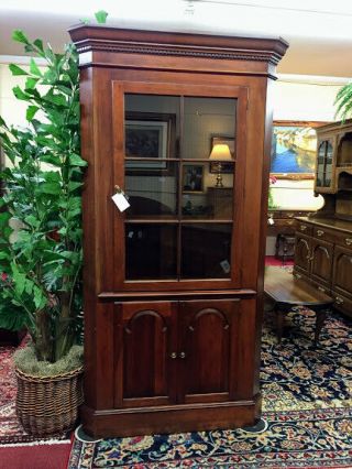 Pennsylvania House Cherry Corner Cabinet - Corner Cupboard - Delivery Available
