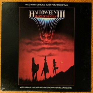 Halloween Iii Season Of The Witch Soundtrk Nm Vinyl Lp Record Carpenter Album