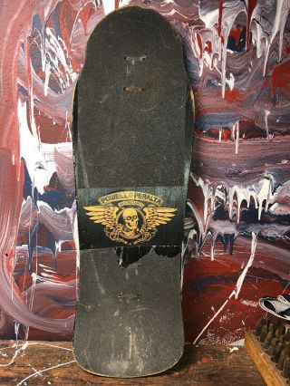 Powell Peralta Vintage Tony Hawk Skateboard Deck Early 90’s Stamp Id 1193