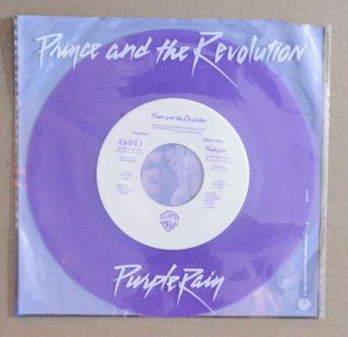 Pop 45 - Prince And The Revolution - Purple Rain Purple Wax W/ Sleeve M - Hear