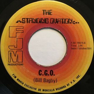 Standing Ovation C.  G.  O.  Killer Rare Puerto Rico Gospel Soul Funk 45 Hear
