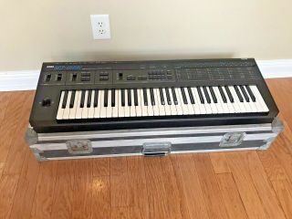 Vintage Korg Dw - 8000 Synthesizer Electronic Piano Keyboard Audio Calzone Case