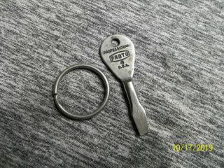 Vintage Proto Tools Advertising Keychain Screwdriver Old Rare Key Chain
