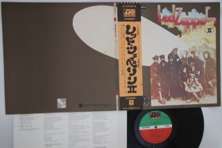 Lp/gf Led Zeppelin Led Zeppelin Ii P10101a Atlantic Japan Vinyl Obi