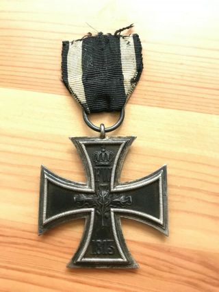 Ww1 German Iron Cross 2nd Class Maker 