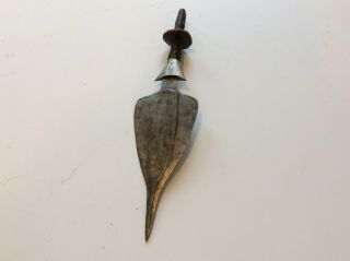 Old Antique African Sword Knife Of The Saka Tribe