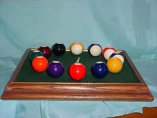 Vintage Pool Ball / Billiards Wall Clock 18 