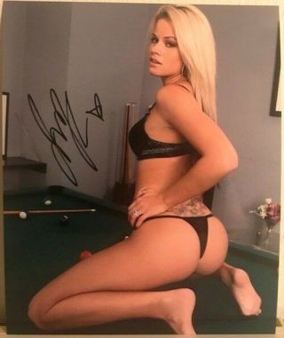 Jessa Rhodes Hot Porn Star - Sexy Adult Model Signed Autographed 8x10 Photo 1