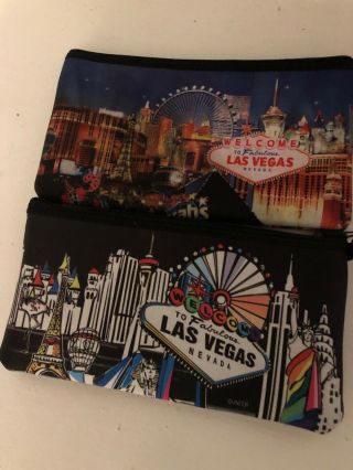 Las Vegas Merchandise/gifts Pouch Set Of 2