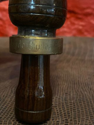 Rich n Tone Flying Duck Vintage Duck Call Engraved Brass Ring JB2 3