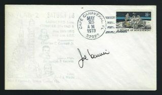 Joe Kerwin Signed Cover Nasa Skylab Astronaut