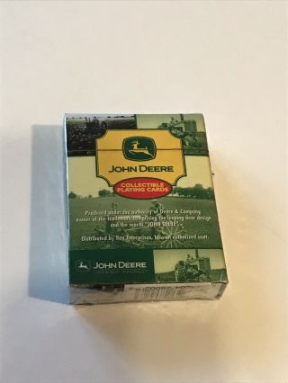 John Deere Collectible Playing Cards,  Deck Never Opened