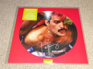 Freddie Mercury Queen Never Boring Limited Edition Picture Disc Vinyl Lp