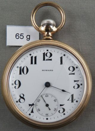 Howard Series 11 Railroad Chronometer,  21 Jewel,  Railroad Pocket Watch