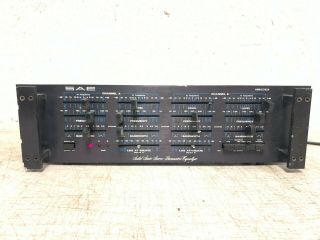 Sae 1800 Vintage Solid State Stereo Parametric Equalizer