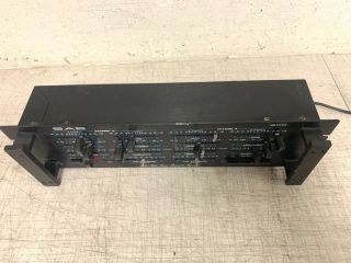 SAE 1800 Vintage Solid State Stereo Parametric Equalizer 2