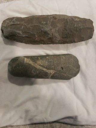 Early Native American Indian Stone Axe/hammer Head