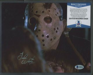 Ted White Jason Friday The 13th Signed 8x10 Photo Autographed Auto Bgs Bas
