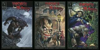 Thicker Than Blood Comic Set 1 - 2 - 3 Werewolf Horror Mike Ploog Simon Bisley Art