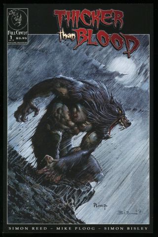 Thicker than Blood Comic Set 1 - 2 - 3 Werewolf Horror Mike Ploog Simon Bisley art 2