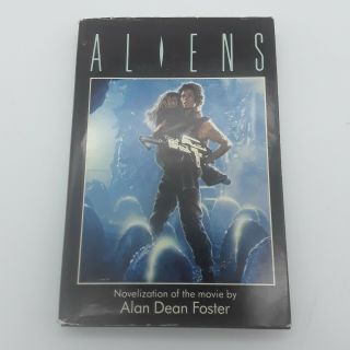 Vintage 1986 Aliens Alien Sequel Alan Dean Foster Hbdj Sigourney Weaver Cover