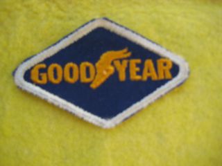 Vintage Goodyear Racing Patch 3 1/8 " X 2 "