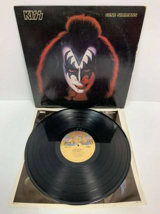 Casablanca Records Kiss Gene Simmons Solo Lp Album Vinyl Nblp 7120 (1978)