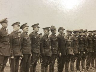 WW1 CANADA CEF SOLDIER GROUP PHOTO PPCLI RNWMP NWMP CALGARY 8x10 EDWARD VIII 3