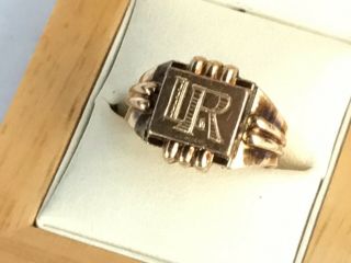 Antique/Vintage Savard Fix Signet Ring,  c.  1910/20’s 3