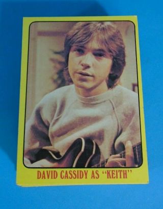 1971 Topps Partridge Family Trading Cards Near Set Complete David Cassidy